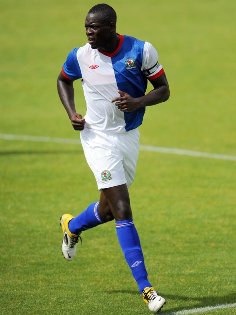 Blackburn are determined to keep their captain, Christopher Samba