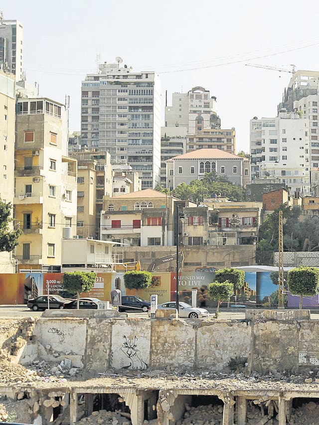 When he finishes his Masters, Carl McConnell would like to work in urban renewal in Beirut