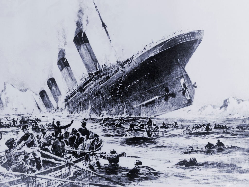 Disaster on the 'floating Ritz': The sinking of the Titanic witnessed by survivors in 1912