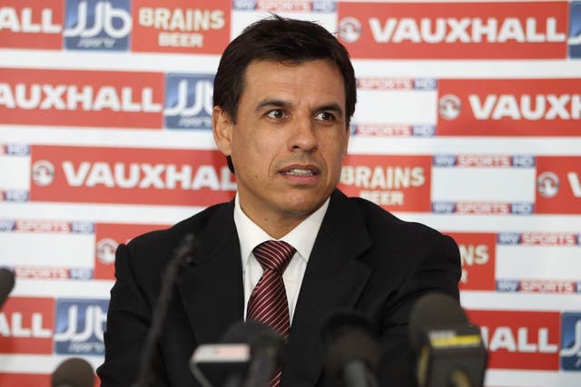 Chris Coleman is unveiled as the new Wales manager
