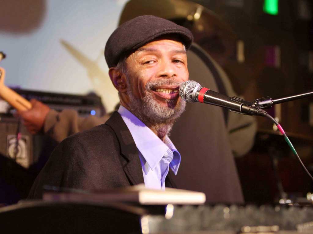 Prodigious talent of the 'Godfather of Rap': Gil Scott-Heron performing in New York, 2008