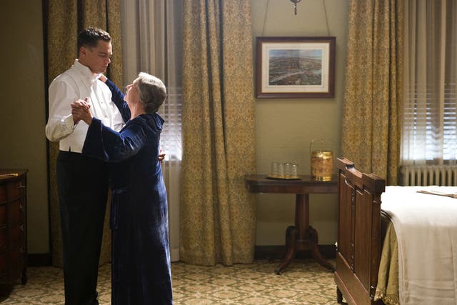 Leaden-footed: Leonardo
DiCaprio and Judi Dench
in Clint Eastwood’s
stodgy ‘J. Edgar’ 