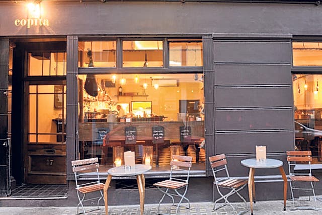 Copita, tapas restaurant on D’Arblay Street