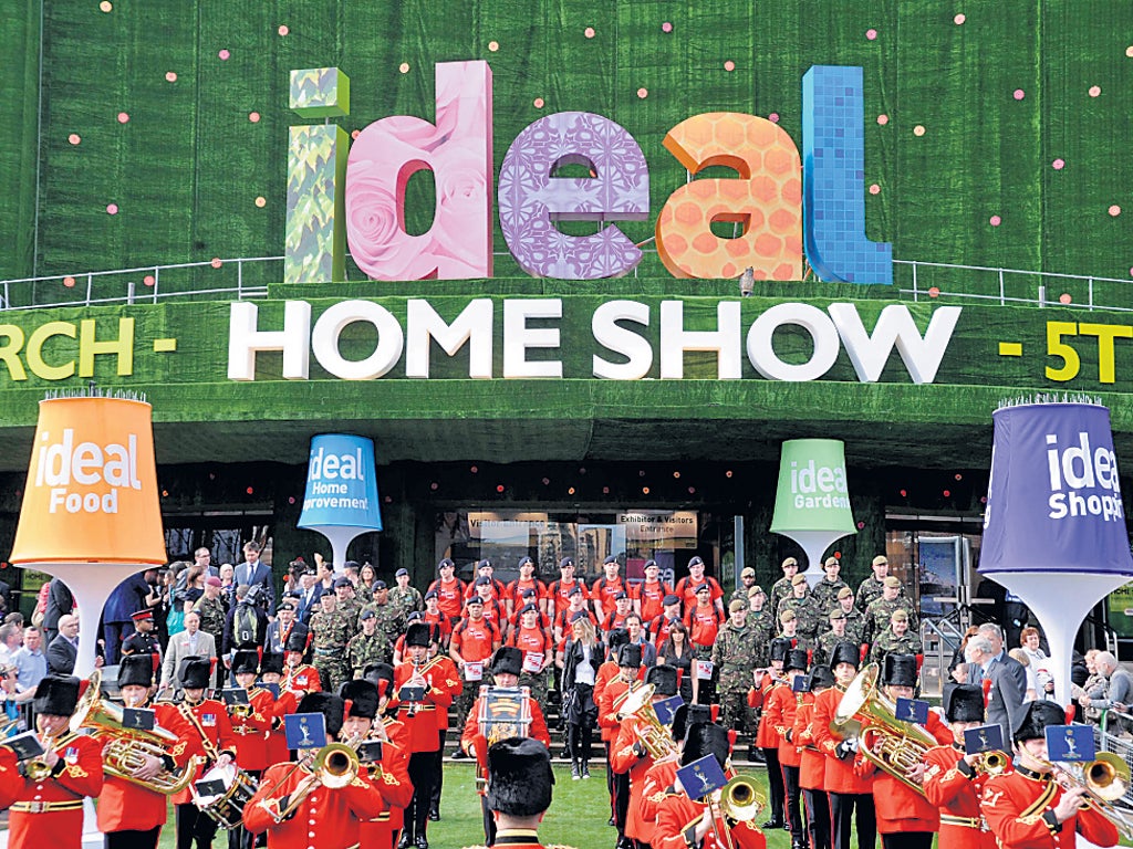 Interiors exhibitionists: The Ideal Home Show opens on
March 16