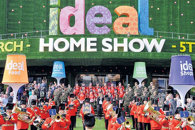 Interiors exhibitionists: The Ideal Home Show opens on
March 16