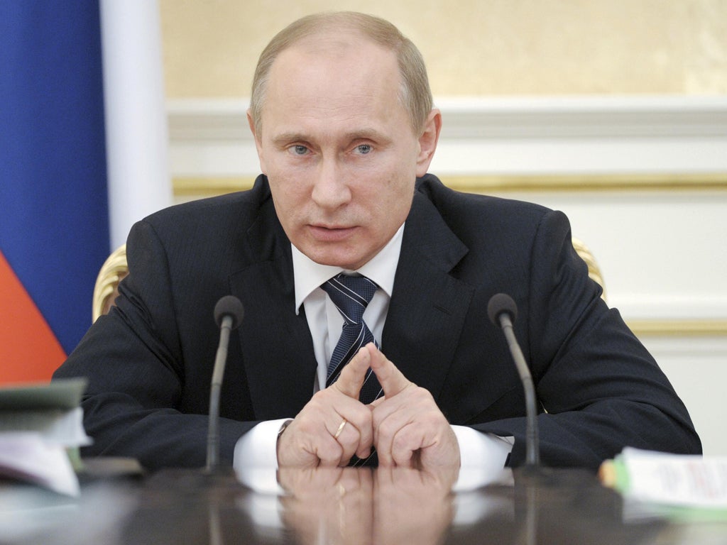 Vladimir Putin: 'This isn't news, this is serving the foreign
policy interests of one state with regard to another'