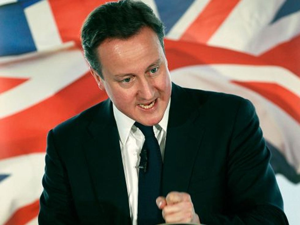 David Cameron's address was a much more passionate defence of
markets than Labour had expected