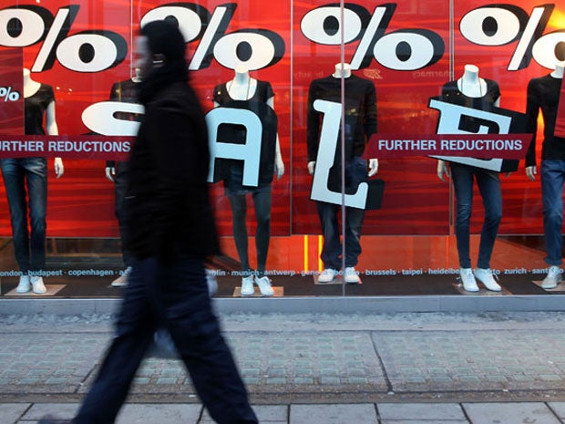 A raft of high street promotions helped retail sales volumes grow last month