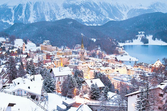 Hip and cool: St Moritz is the place to see and be seen
