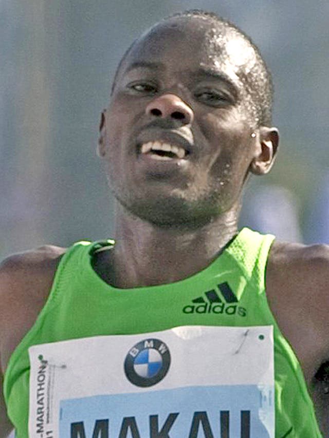 Patrick Makau, who broke Haile Gebrselassie's world marathon record in Berlin last September