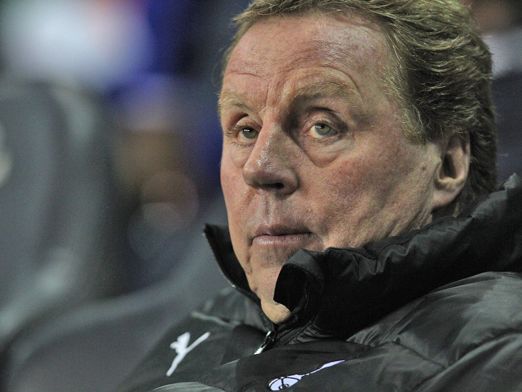 Harry Redknapp: 'We run this club as it should be run. We're not
going to put Spurs in debt'