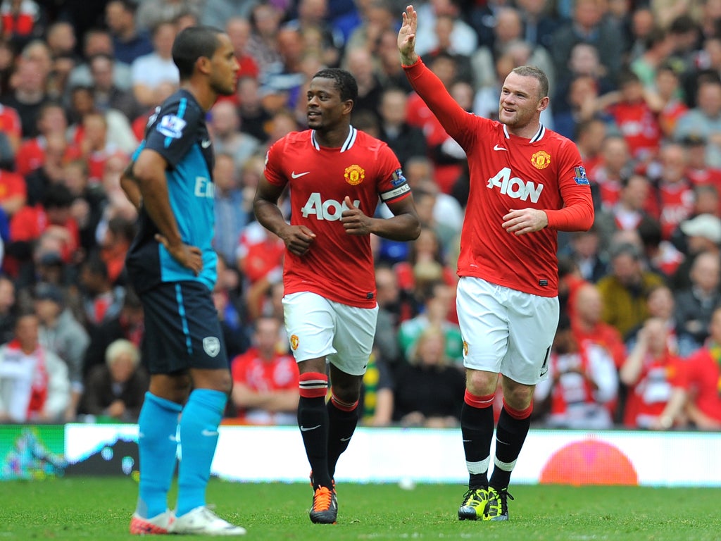 Wayne Rooney's hat-trick was the high point for United as 10-man
Arsenal went down 8-2 in August at Old Trafford