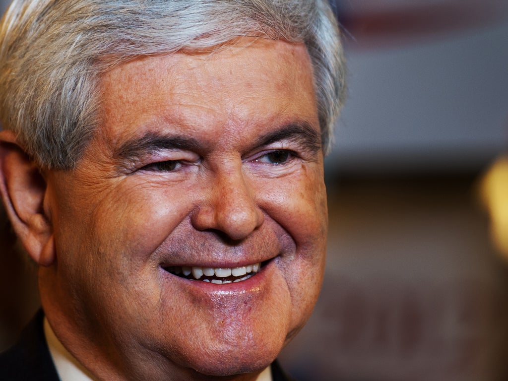 Mr Gingrich won the support of voters who said they cared most about picking a candidate who could defeat Mr Obama