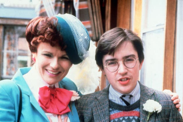 Growing pains: Julie Walters and Gian Sammarco starred in the TV adaptation of 'The Secret Diary of Adrian Mole aged 13?' from 1985 