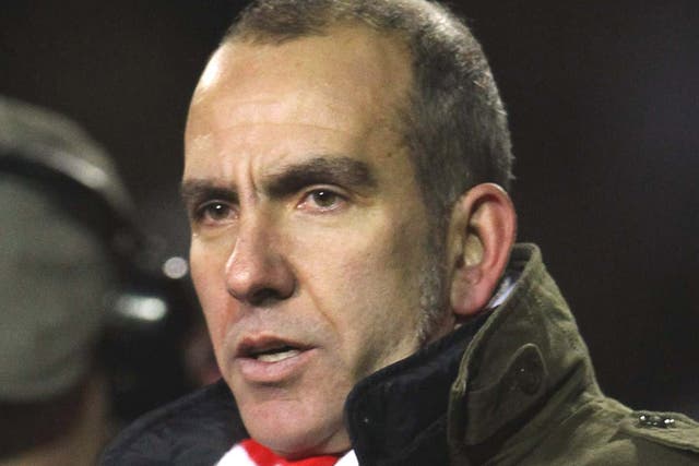 Swindon manager, Paolo Di Canio, makes his feelings clear in his post-match interview