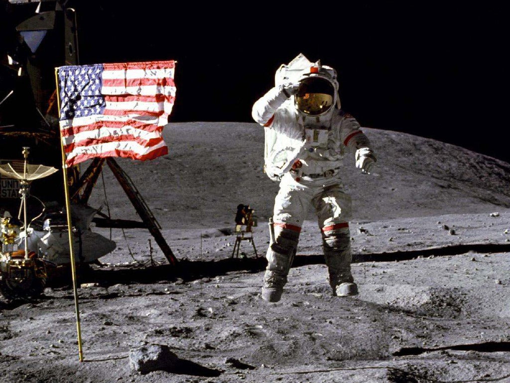 Astronauts Neil Armstrong and Ed “Buzz” Aldrin reached the moon in 1969