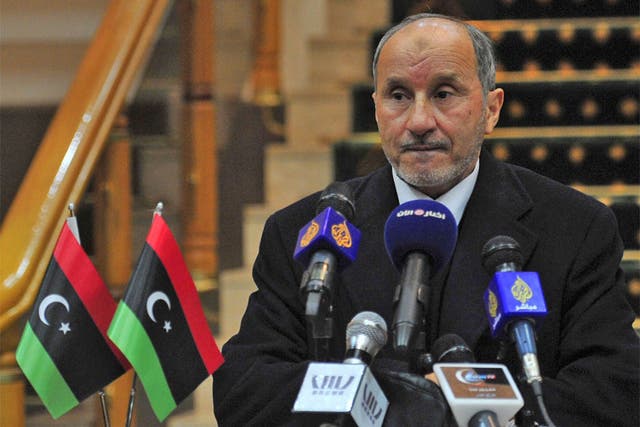 Libya's new leader, Mustafa Abdel Jalil, said the fighting at Bani Walid risked pushing the country to the brink of another civil war
