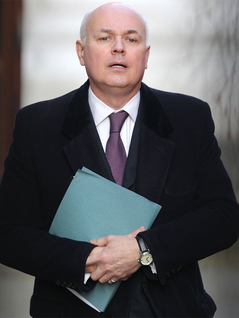 Iain Duncan Smith insists the cap on benefits will not increase child poverty