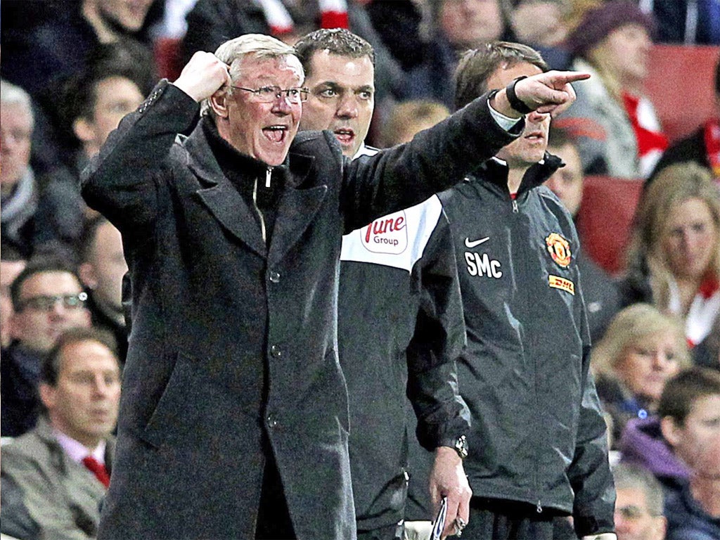 Sir Alex Ferguson wants 'positive witty and loud' support from United fans at Liverpool