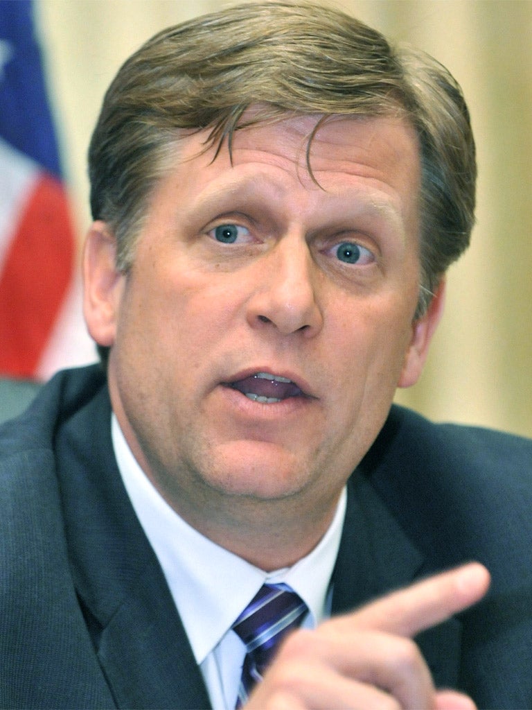 Michael McFaul's previous work has alarmed the Russians