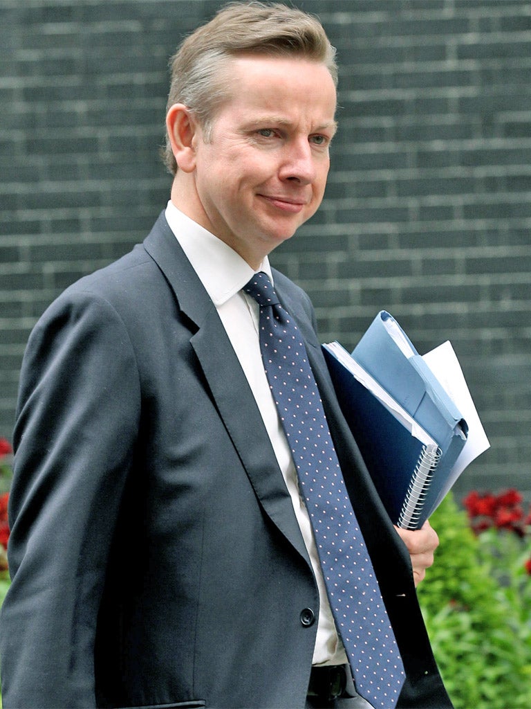 Education Secretary Michael Gove