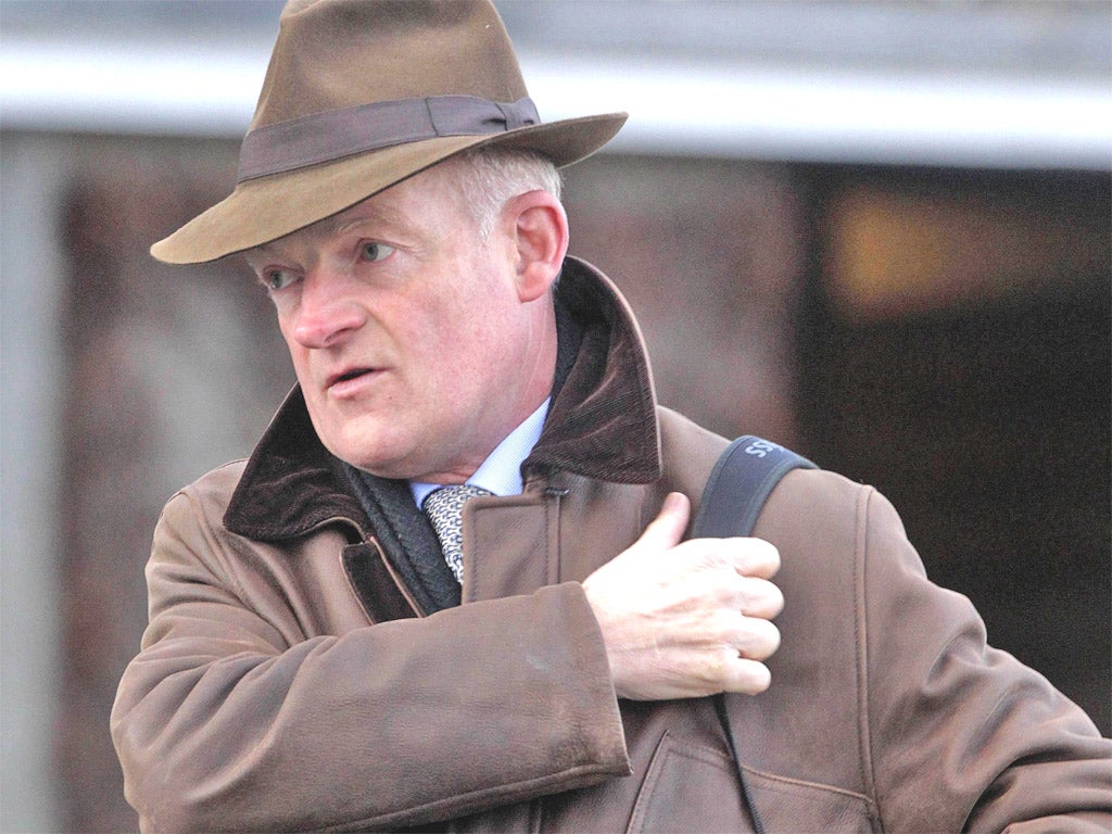 Willie Mullins will send top hurdler Zaidpour over three miles for the first time