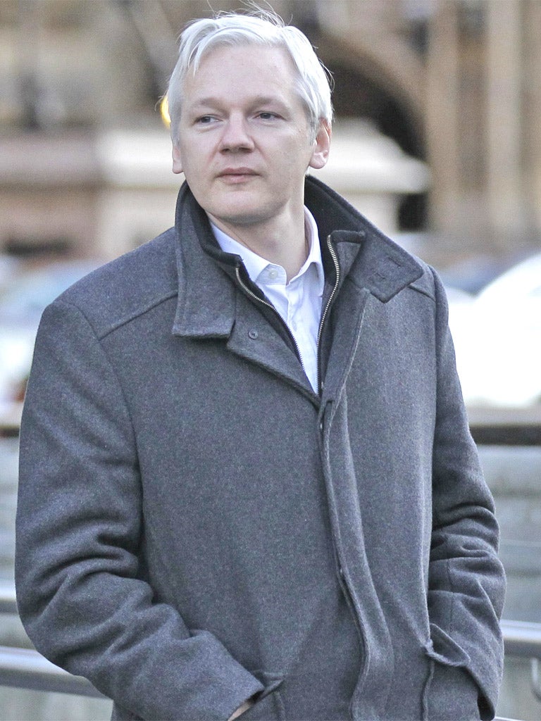 Julian Assange is under house arrest in the UK