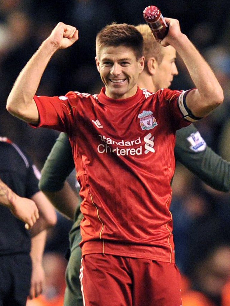 Steven Gerrard will finally make a Wembley pilgrimage with Liverpool