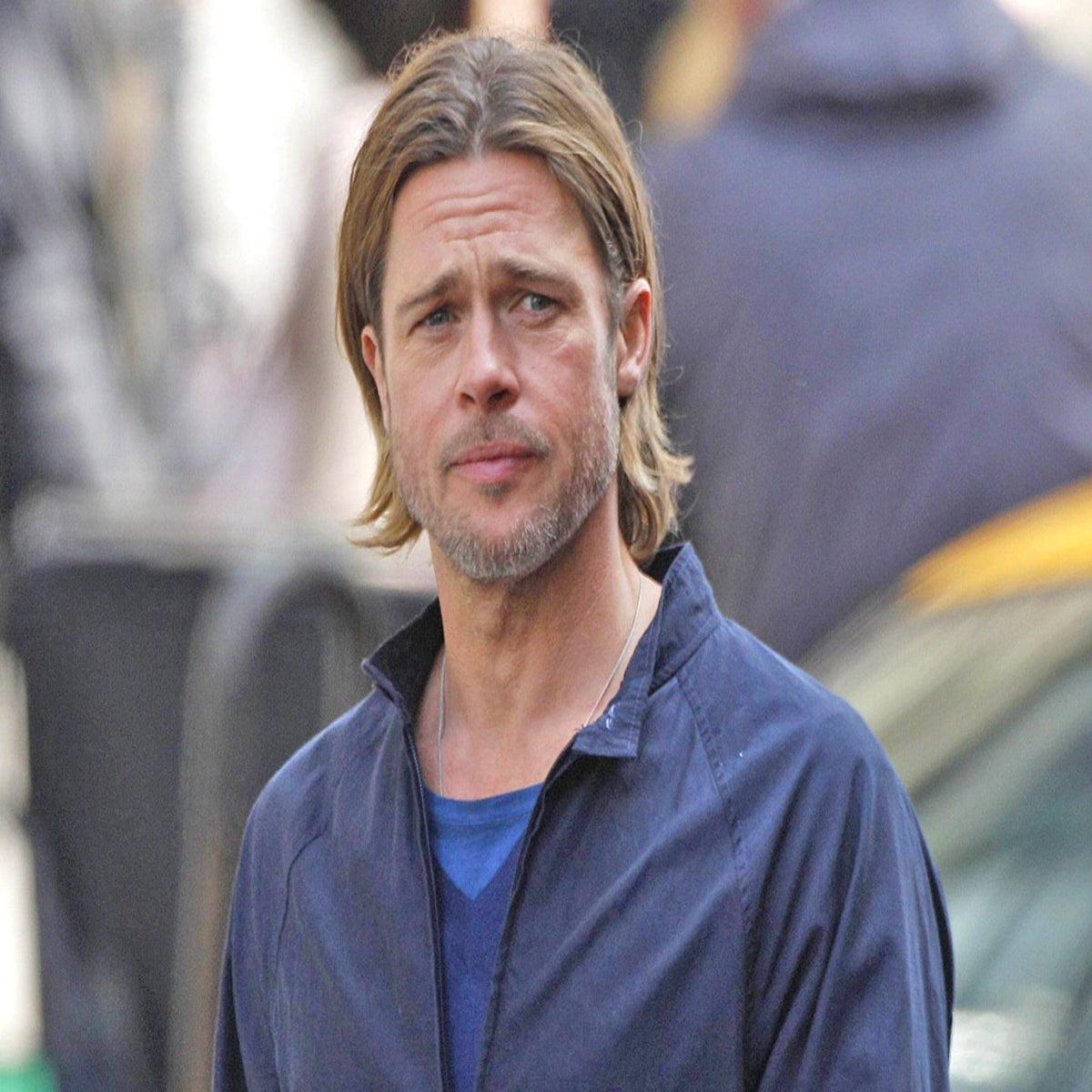 Brad Pitt Isn't Afraid of a Little Hair Gel (and You Shouldn't Be