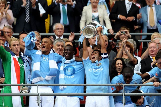 Manchester City are the current holders of the FA Cup