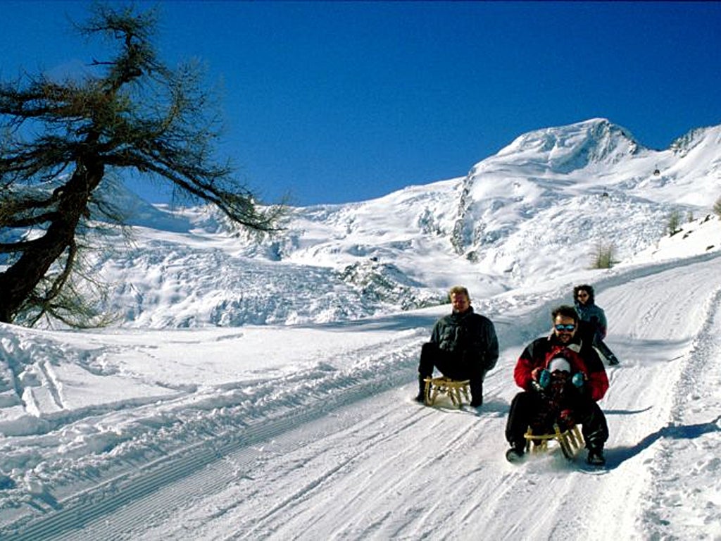 Fast lane: The Hannig sledge run