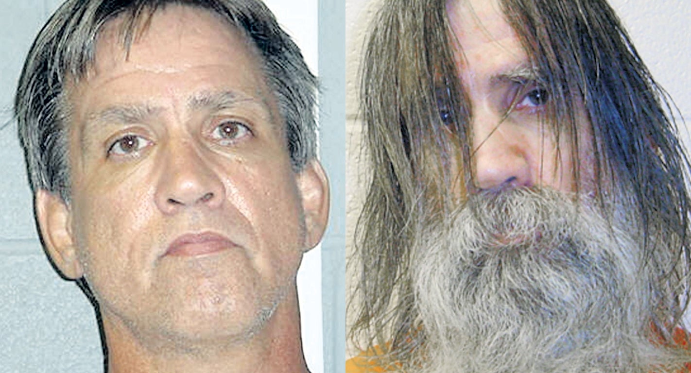 Stephen Slevin at the time of his arrest for drink driving in August 2005, left, and when he was released in May 2007, right