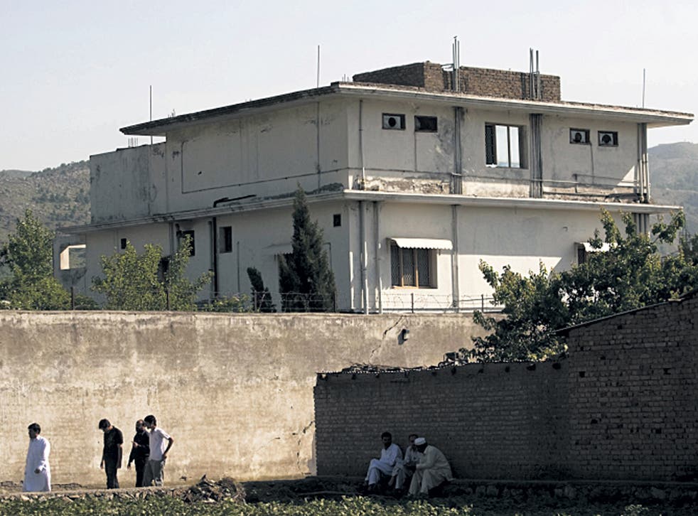The Abbottabad compound in which Osama bin Laden was killed last May