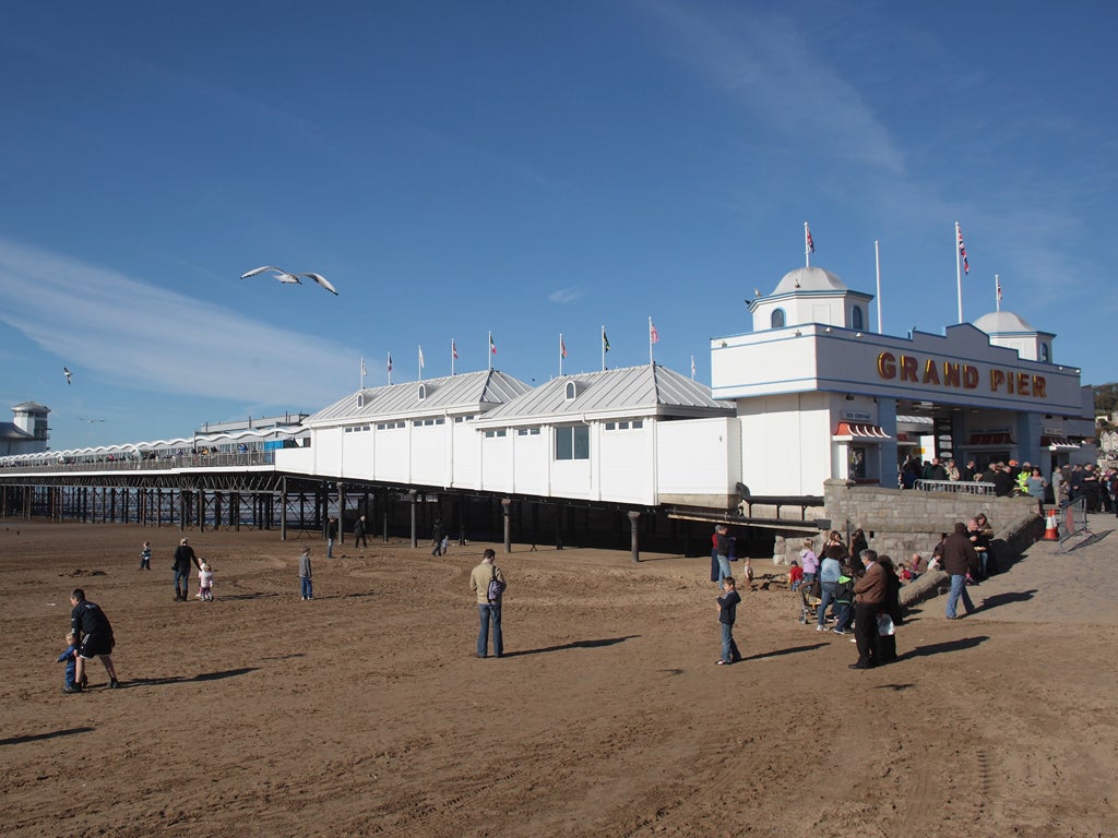 Beach resort Weston Super Mare has a number of spots with poor quality water for bathing