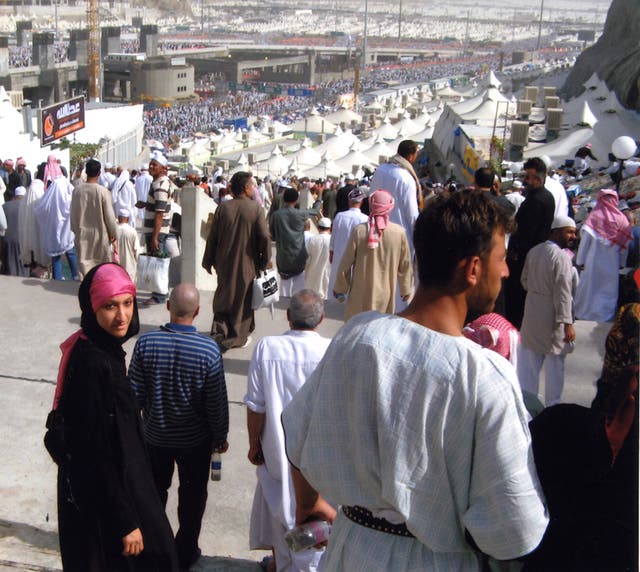Arifa Akbar at Mecca hajj