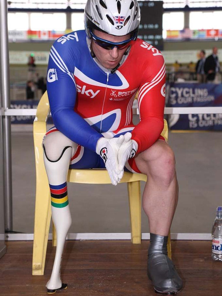 Jody Cundy is about to start the final six months of preparations