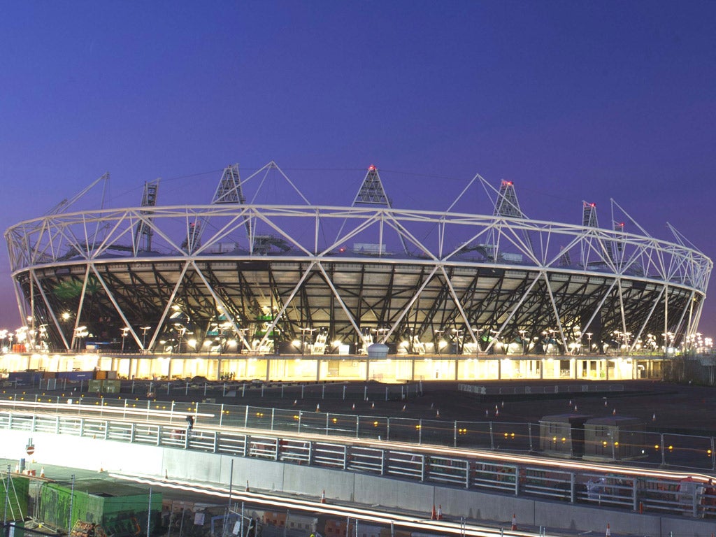Olympic stadium of London 2012