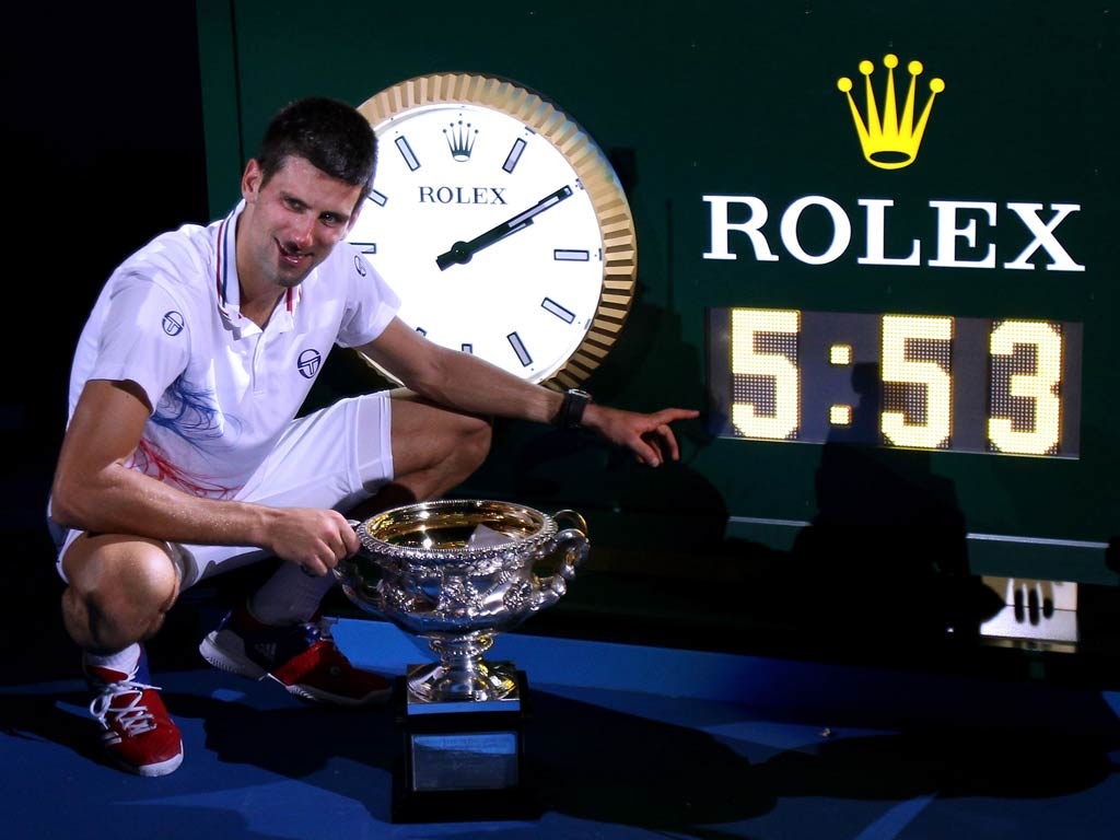 <b>TENNIS</b><br/>
Novak Djokovic's victory over Rafael Nadal was the longest grand slam final on record, lasting a total of five hours and 53 minutes.