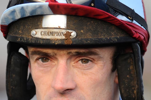 After riding Dildar to win at Taunton, Ruby Walsh said: 'It was his first time and he'll improve a lot'