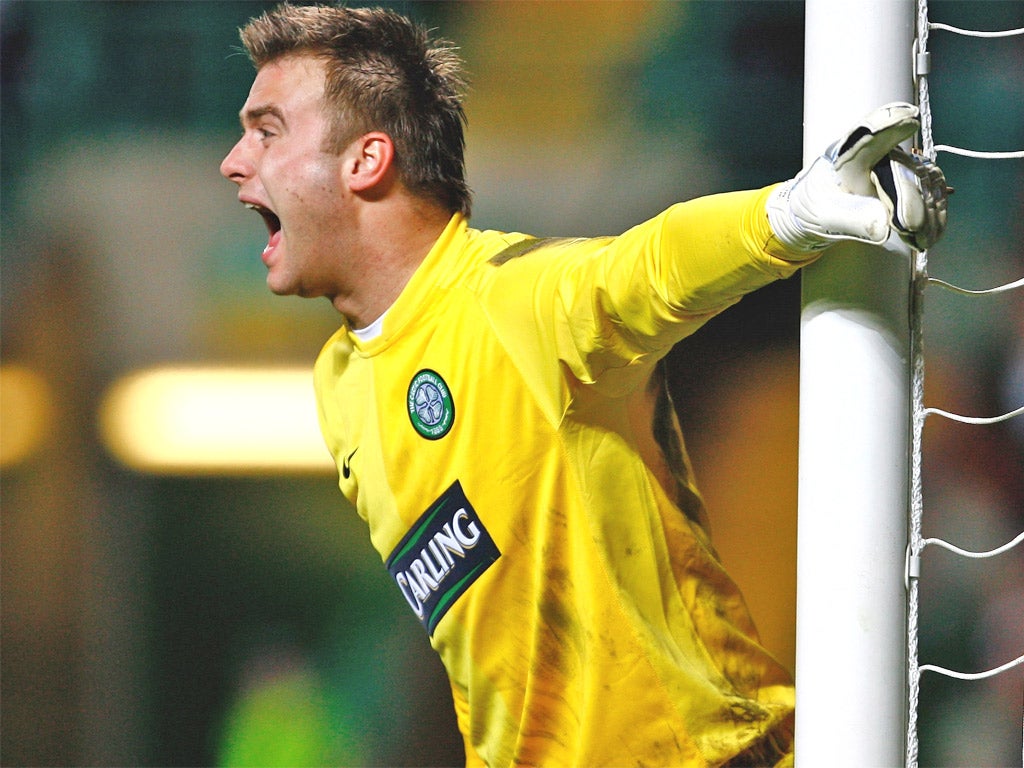 Artur Boruc became a club legend during his five years at Celtic