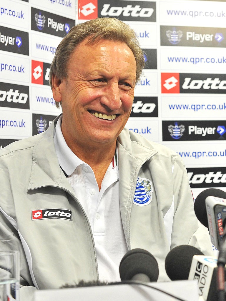 NEIL WARNOCK: ‘It’s a massive club, I’m aware of
that. It is a great job for whoever takes over’