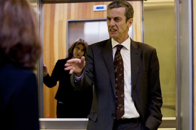 Capaldi starred as the foul-mouthed spin doctor, Malcolm Tucker, in BBC2's acclaimed political satire 'The Thick Of It'