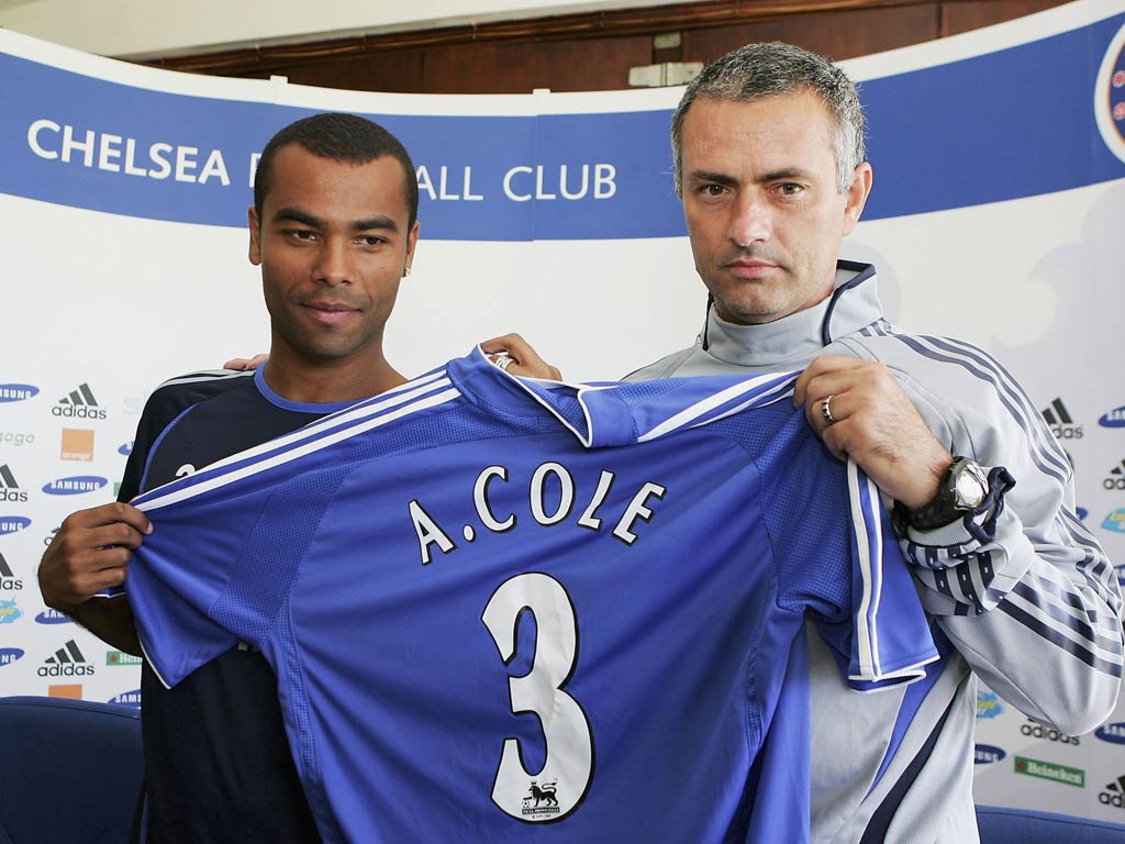 Ashley Cole - Summer 2006 This was the transfer that would lead to a 'tapping up' investigation and was at the centre of Ashley Cole's autobiography comments that he nearly swerved off the road at the offer of £50,000-a-week to stay at Arsenal.