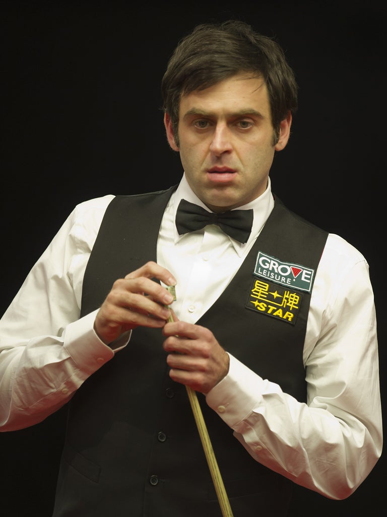 Ronnie O’Sullivan, recovered from 4-0 down at the German Masters to win 5-4 against Widnes’s Andrew Higginson