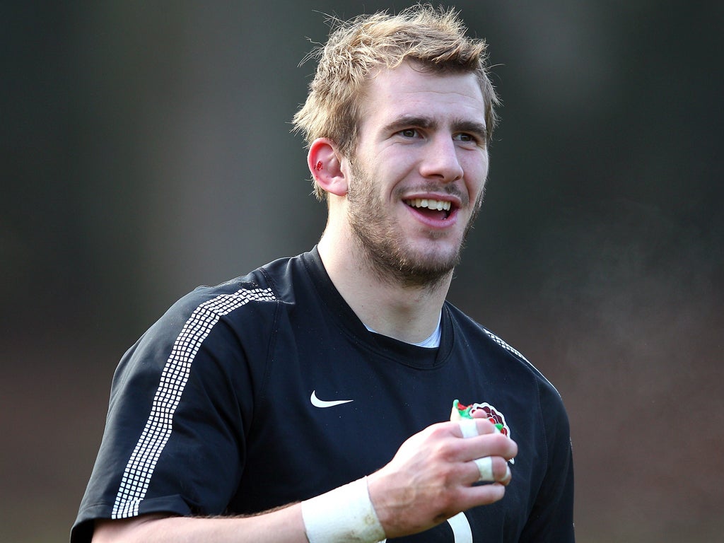Tom Croft, the flanker, the old man of the back row at 26 has been told to be 'more Lionsesque'