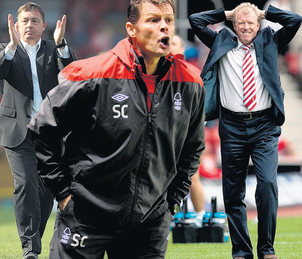 Billy Davies, Steve Cotterill and Steve McClaren have all failed, to varying degrees, to turn around Forest’s fortunes