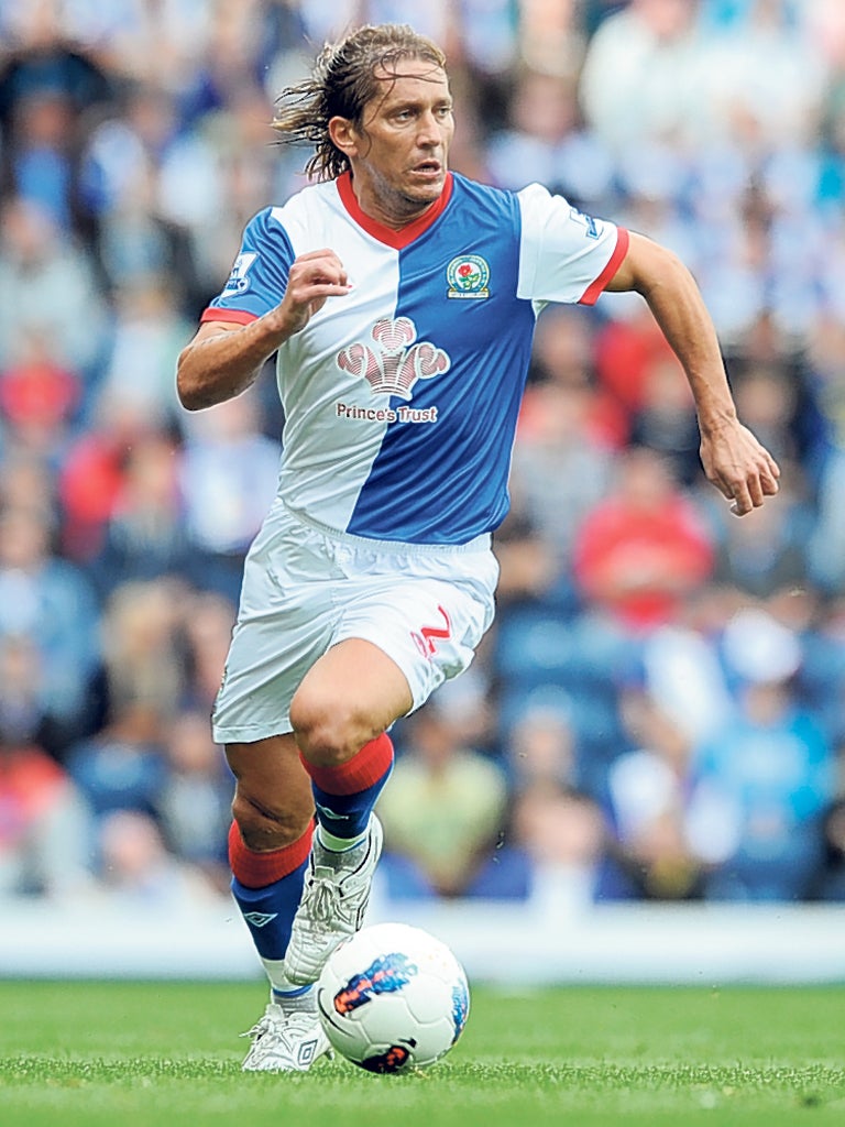 Michel Salgado is looking for a move away from Blackburn