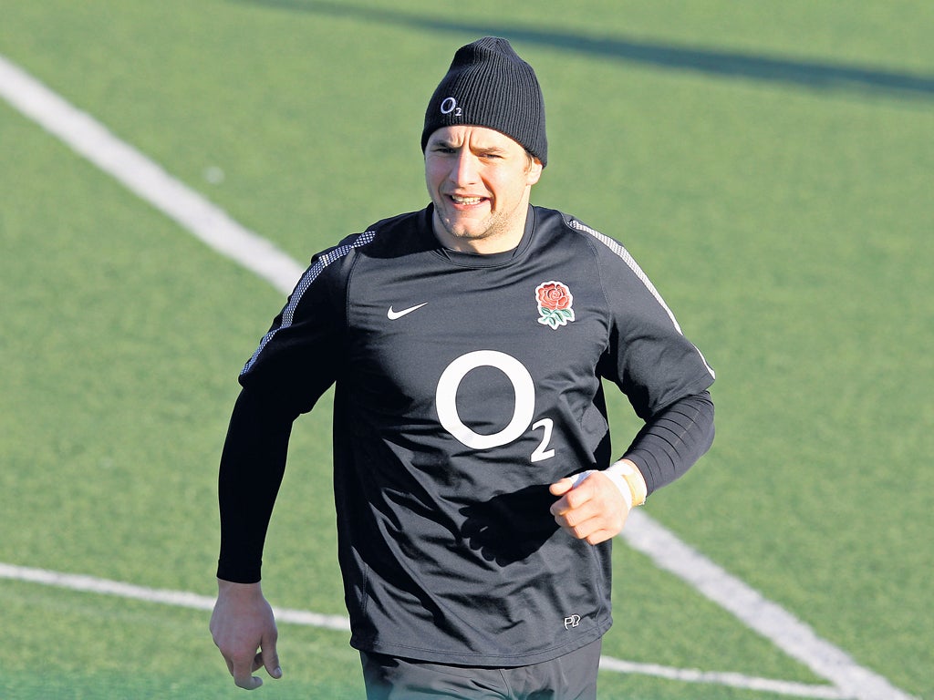 England’s new No 8, Phil Dowson, has impressed during training this week