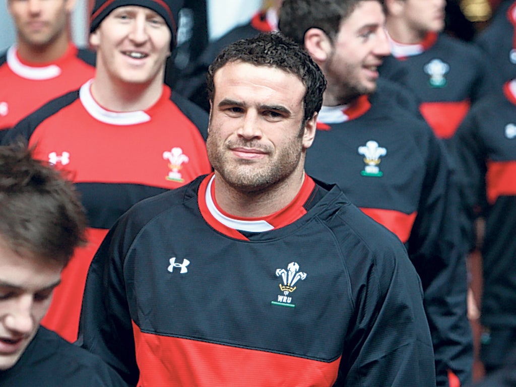 Jamie Roberts has been given the all-clear by the Welsh medics