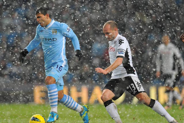 Sergio Aguero shrugged off recent signs of tiredness to turn in a man-of-the-match display